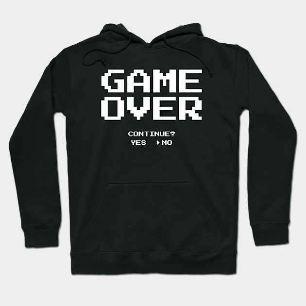 Game Over Gamer Hoodie by Live.Good